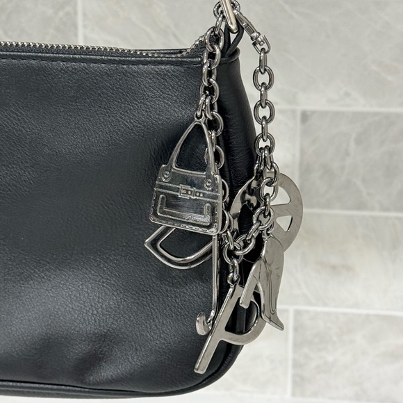 Donald J Pliner bag charm fob hangtag letters - Picture 3 of 8